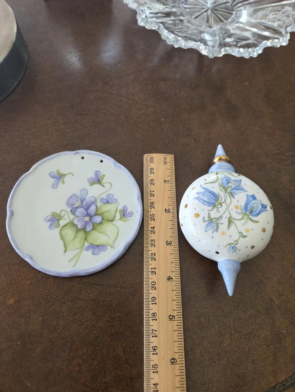 Pretty Handpainted Ornaments